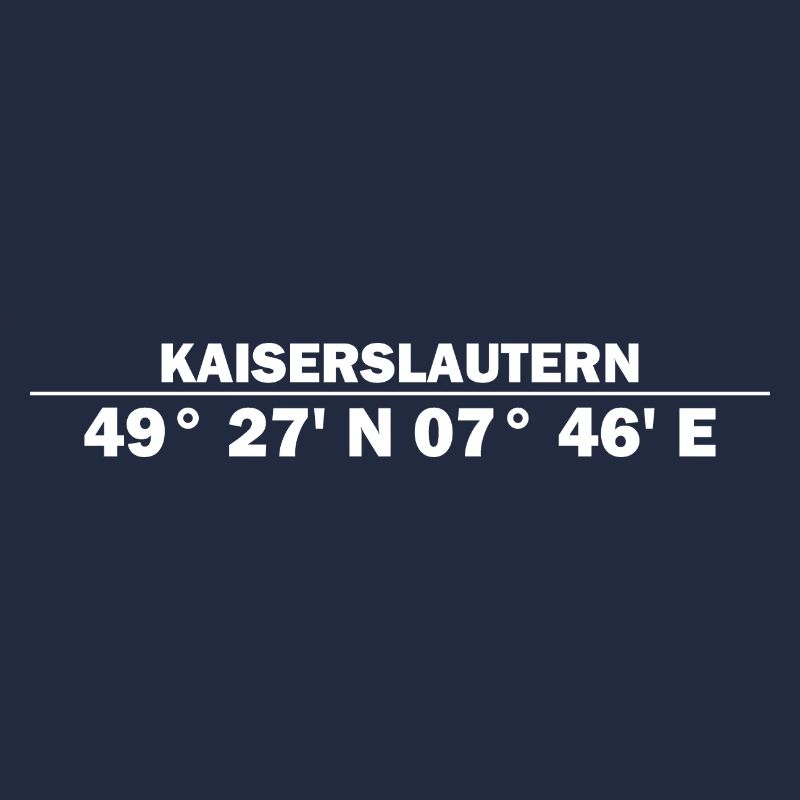 Kaiserslautern coordinates