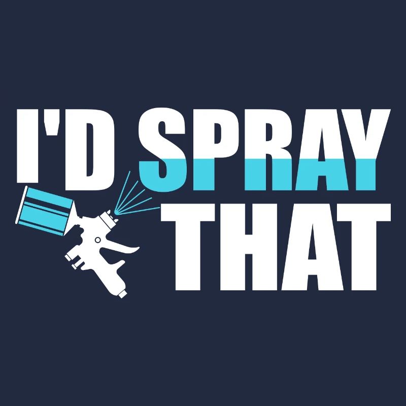 I'd Spray That Auto Body Painter Technician