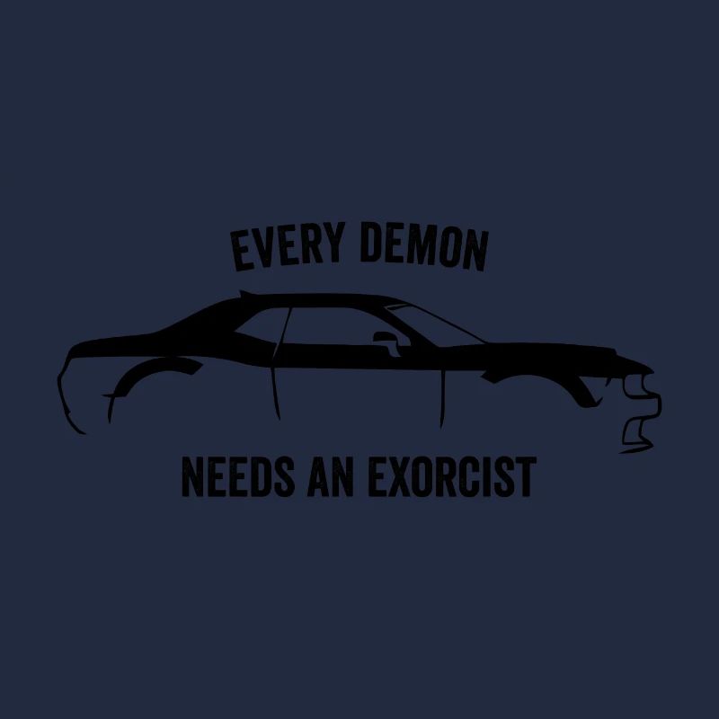 CHALLENGER DEMON SLOGAN