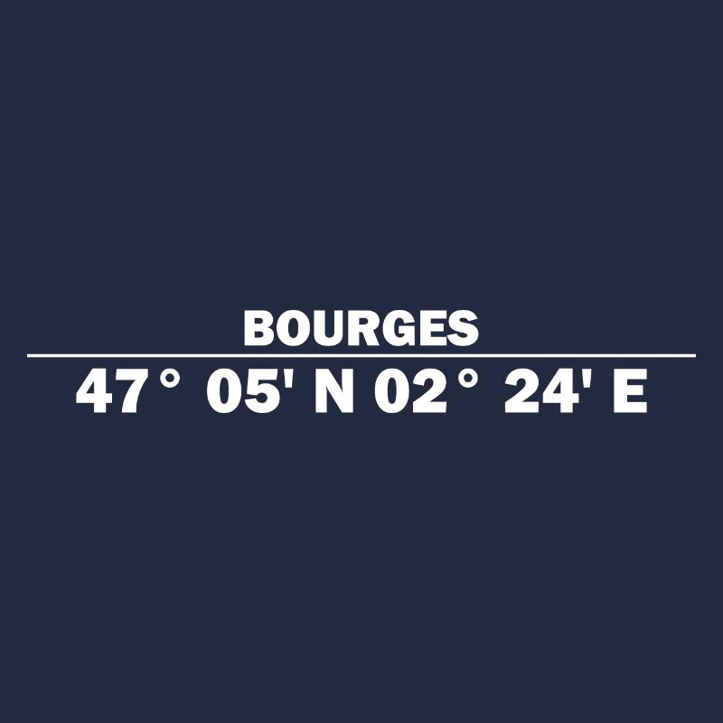Coordonnées de Bourges