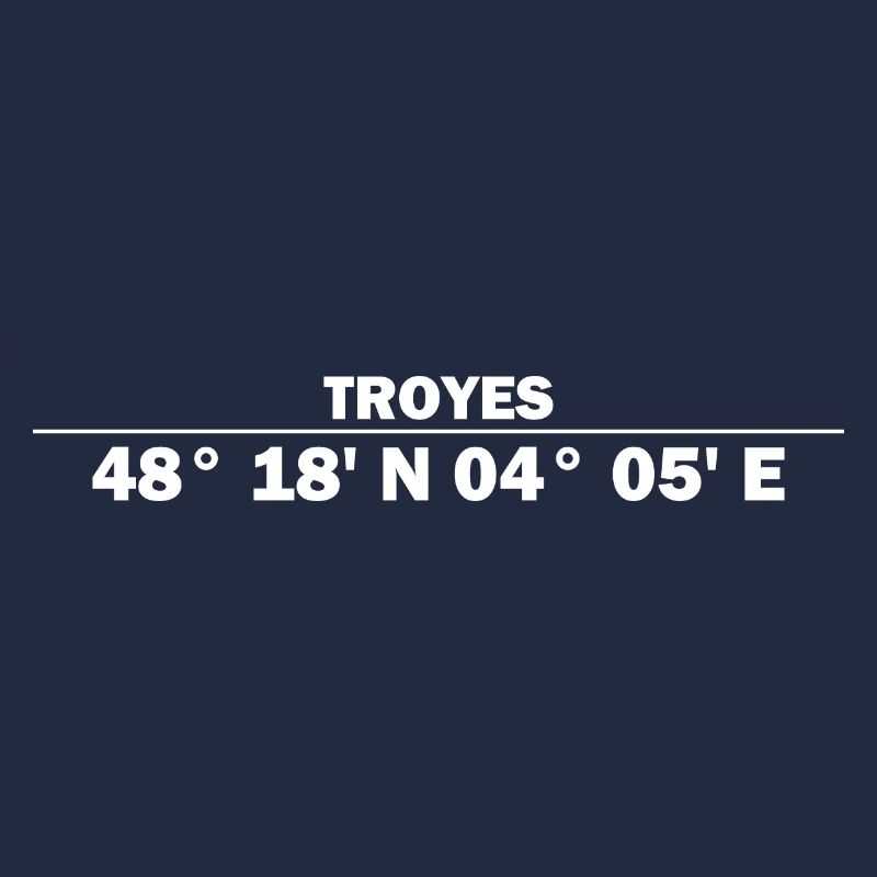 Troyes coordinates