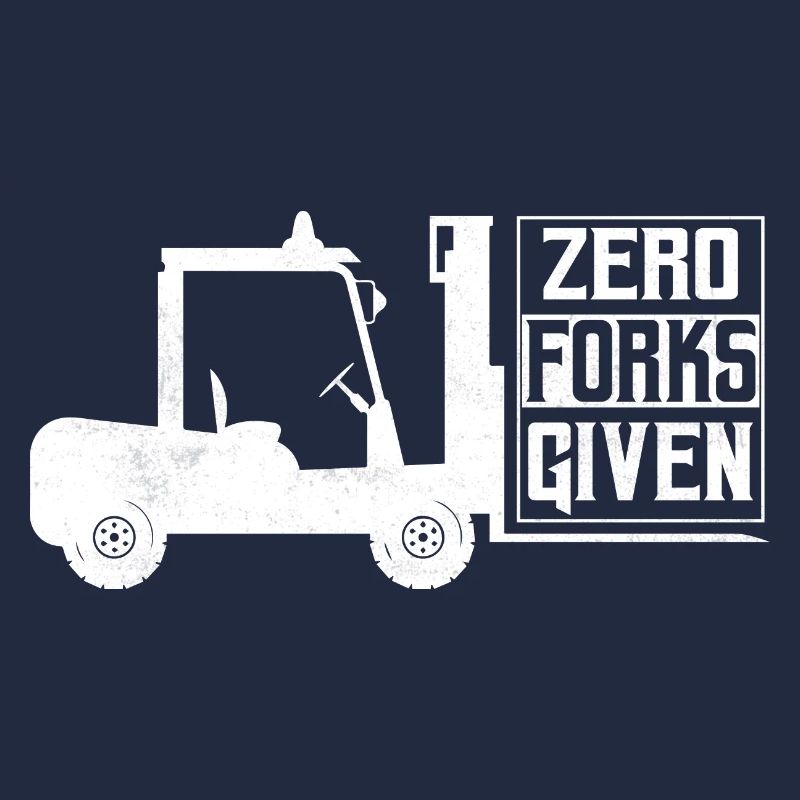 Zero Forks Given Forklift Forklifter Operator
