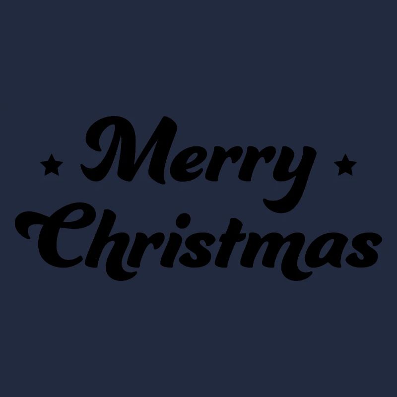 Joyeux Noël astérisque noir