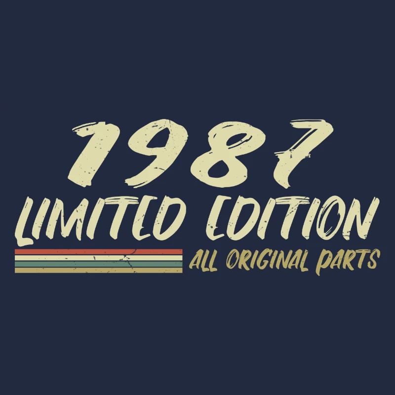 1987 Geburtstagsgeschenkidee 1987