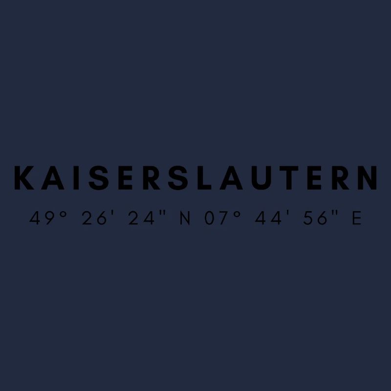 les coordonnées de Kaiserslautern