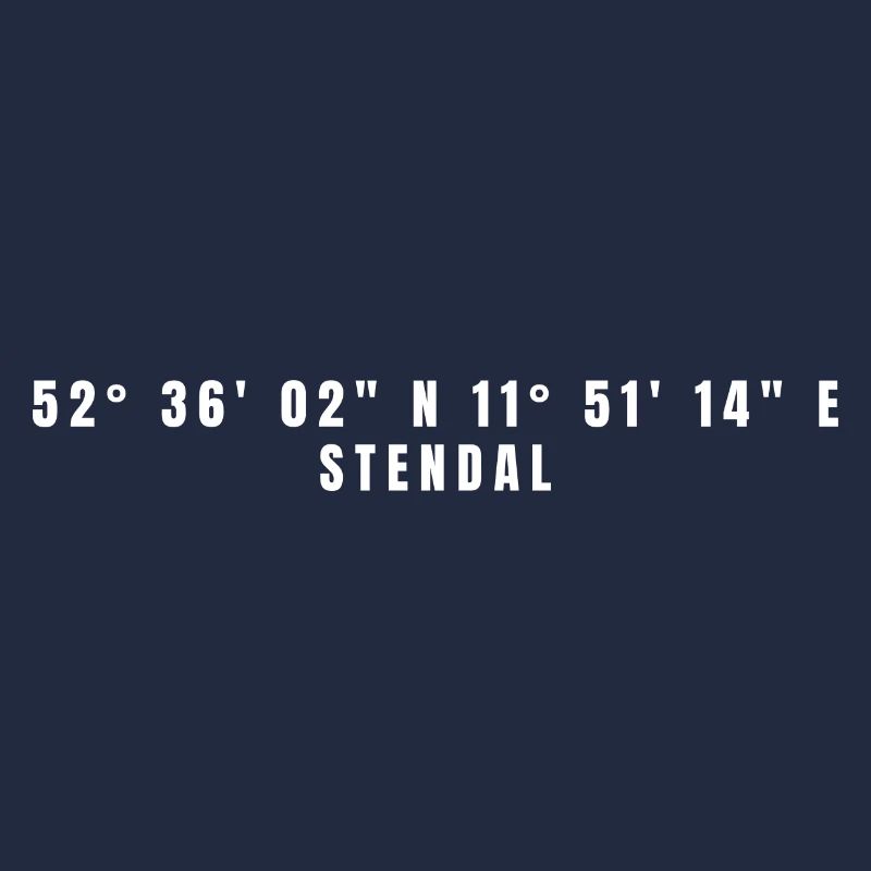 Stendal Saxony-Anhalt Coordinates
