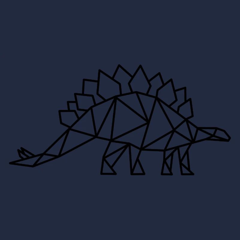 Stegosaurus Géométrie Dino