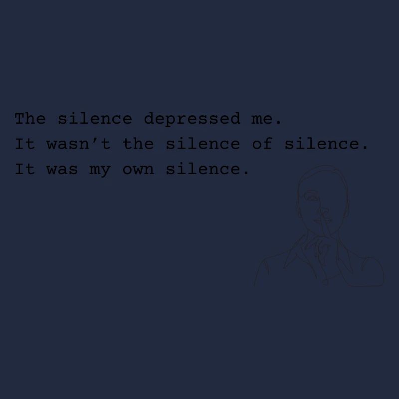 Sylvia Plath - Silence