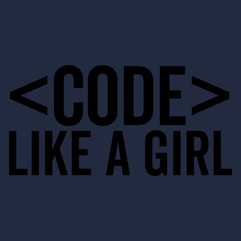 Code wie ein Mädchen