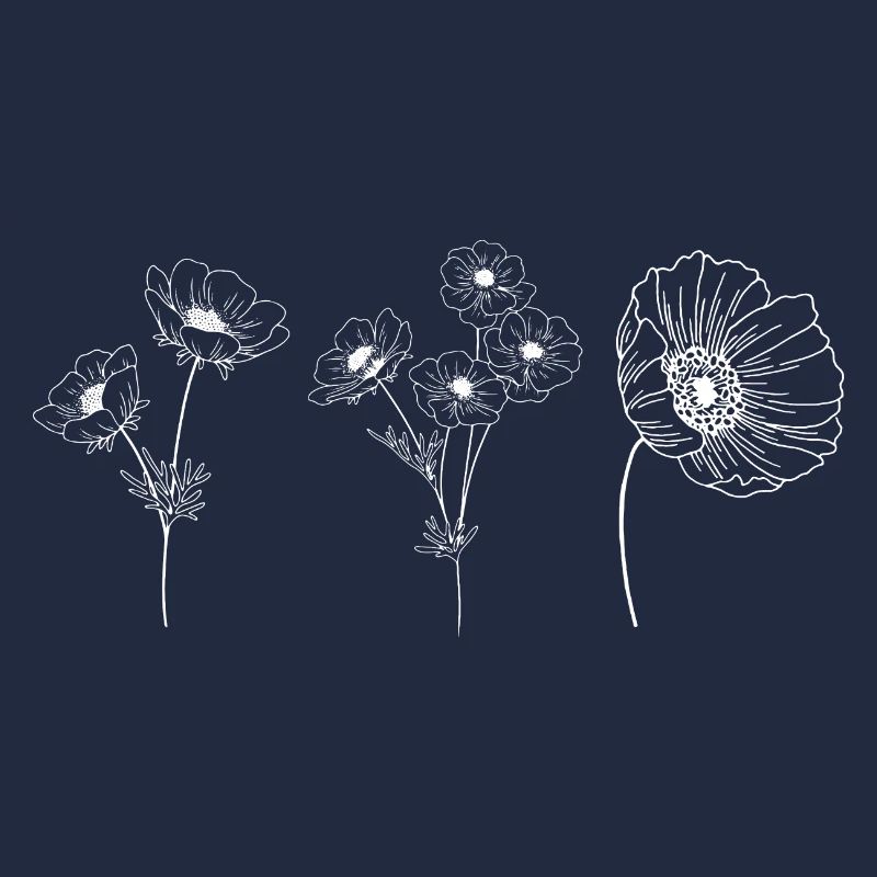 Minimalist flower group