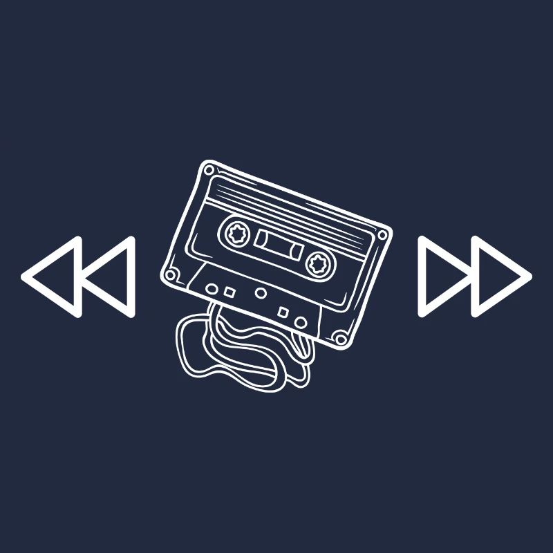 Audiokassette - schneller Vor- oder Rücklauf