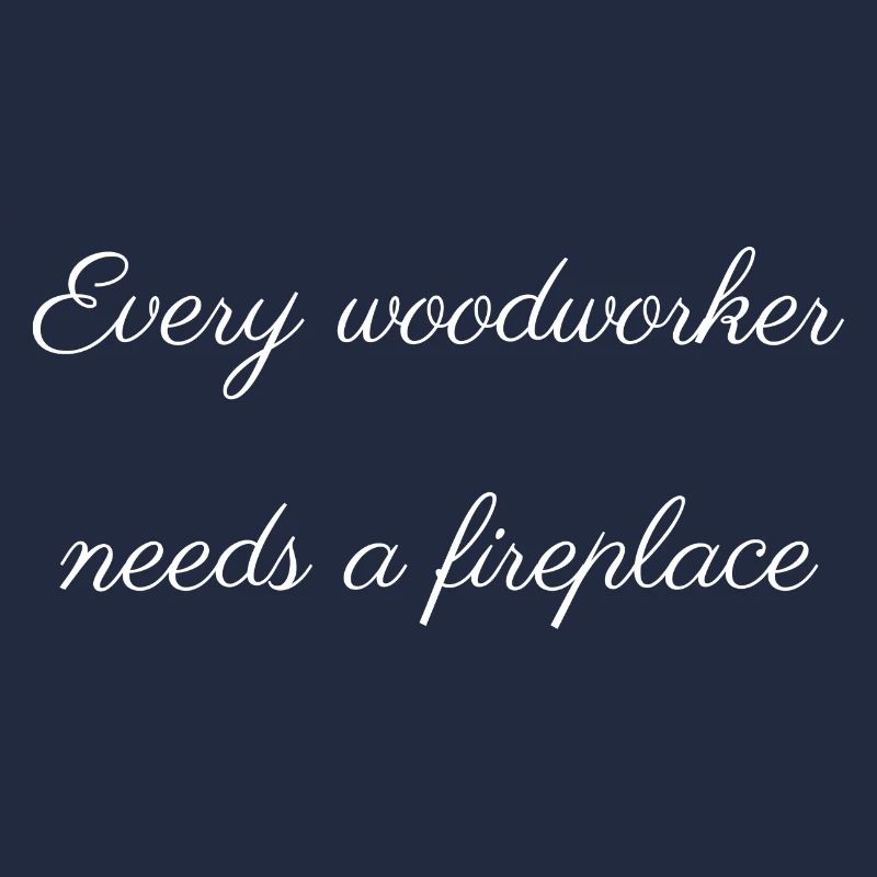 present idea cabinetmaker forest work chop wood