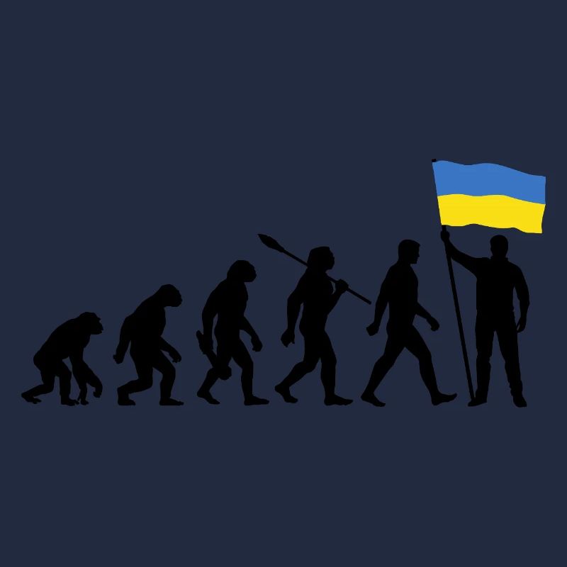 Ukraine - Evolution - Drapeau - Nation