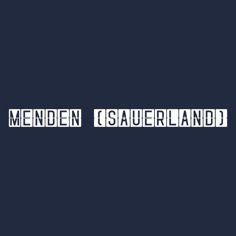 Panneau de l’aéroport de Menden (Sauerland)