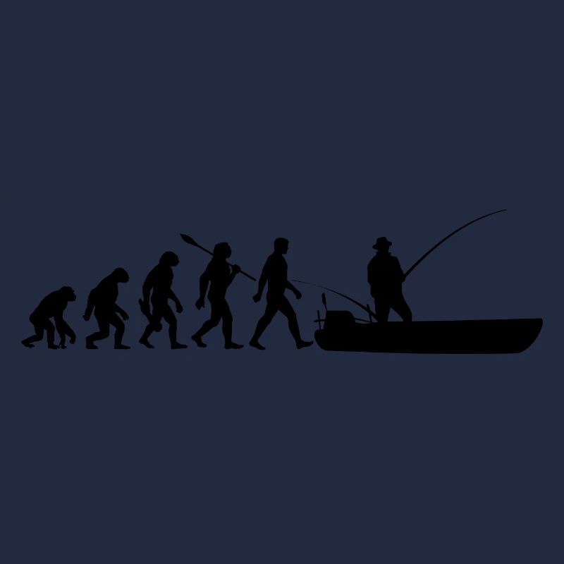 Evolution - Pêcheurs - Poissons - Pêche