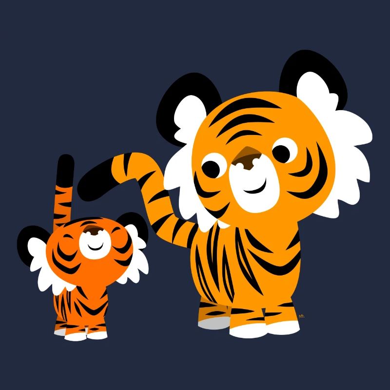 Kleine und große Tiger von Cheerful Madness!!
