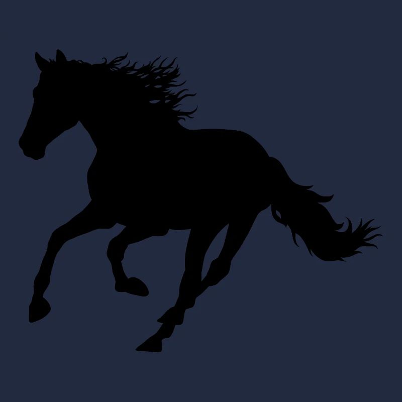 Schwarzes Pferd