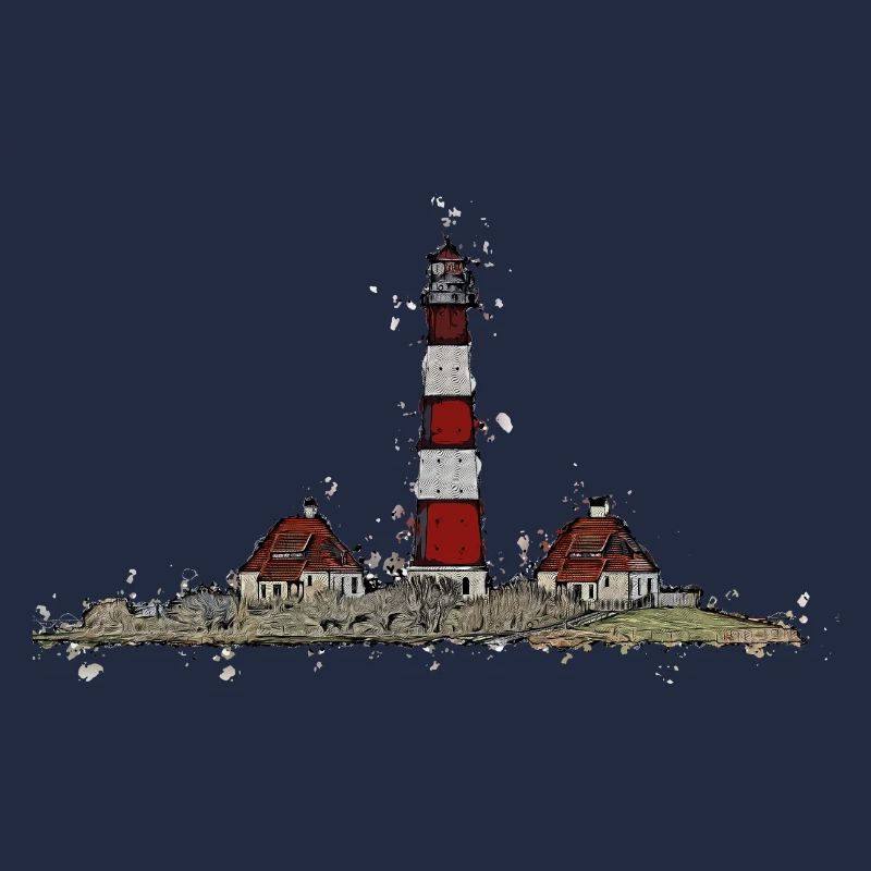 Der Westerhever Leuchtturm mal anders