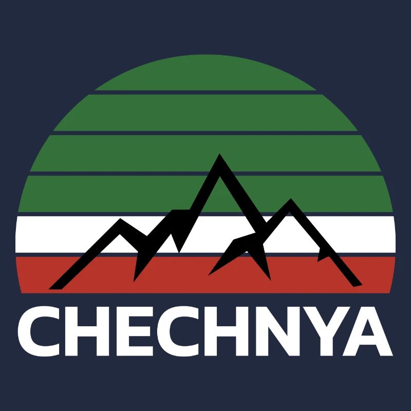 Chechnya Chechen Tschetschenien Tschetschene Flag
