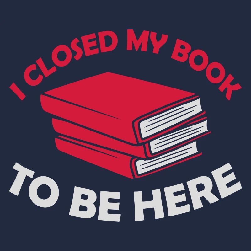 I closed my book