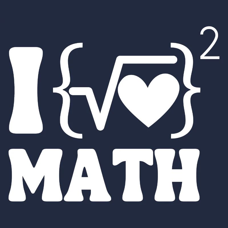 I love math white edition