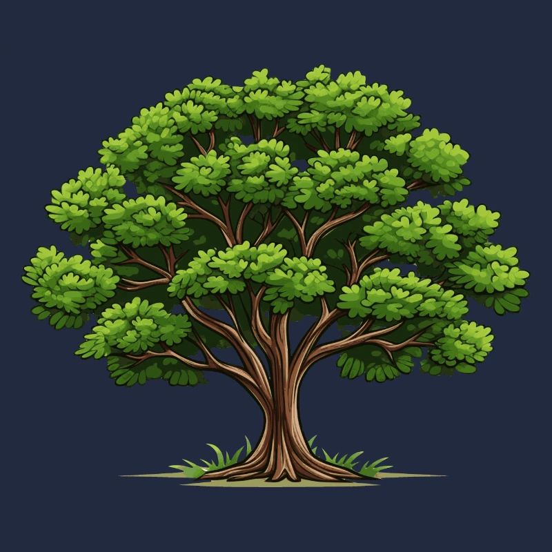 Deciduous tree - nature conservation