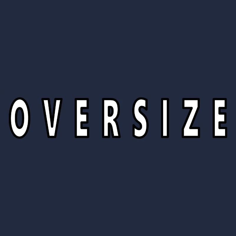 oversize gross weiss