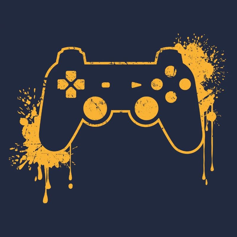 RETRO CONTROLLER en jaune
