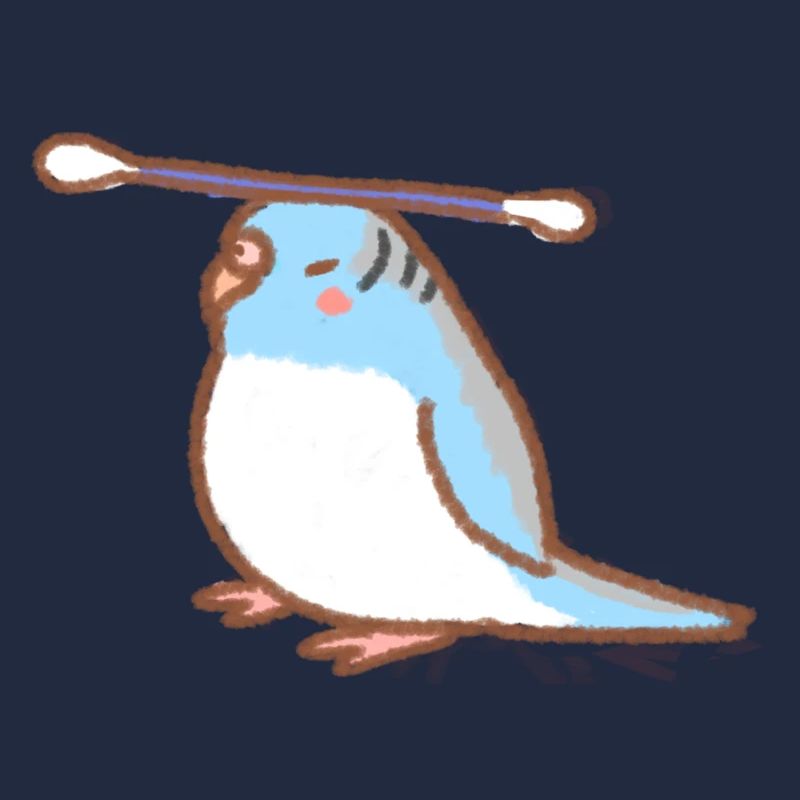 budgie with qtip