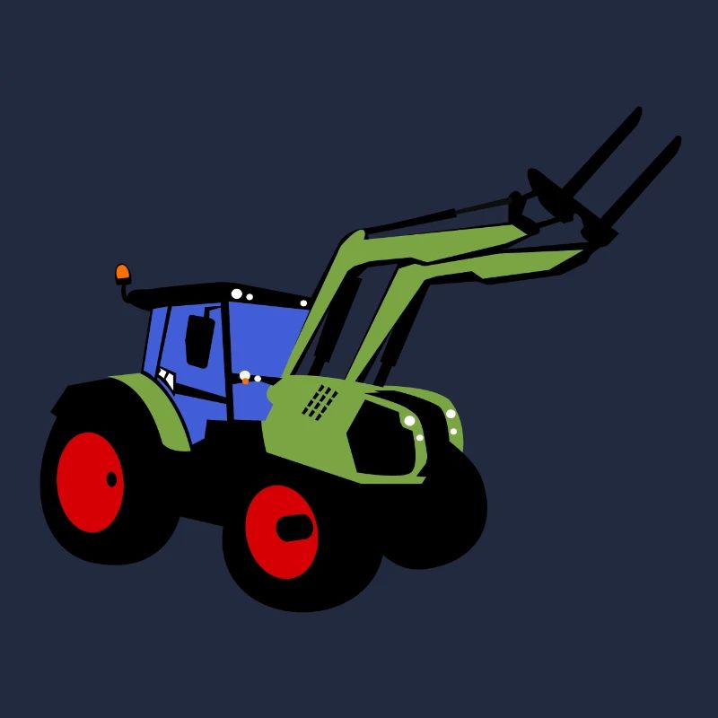 traktor, Bulldog, Frontlader, Bauer