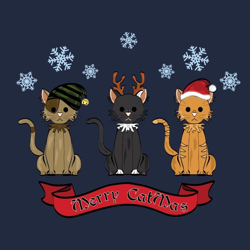 Joyeux chat de Noel!