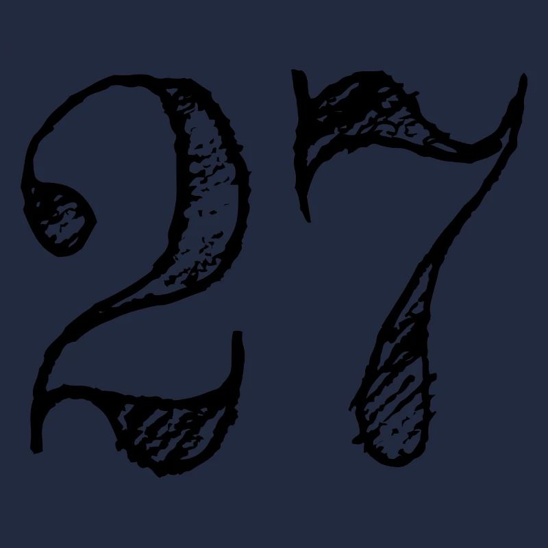 Abbildung 27 Siebenundzwanzig - Nummer 27 (hand-drawn)