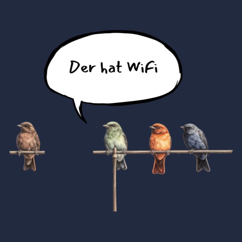 Der hat WiFi - Deutsch