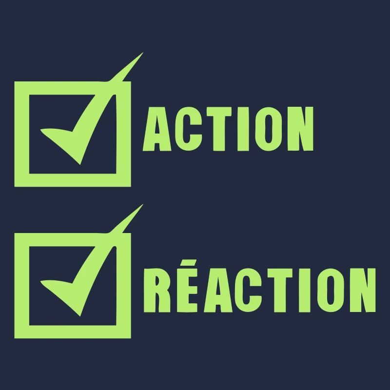 action reaction valide case