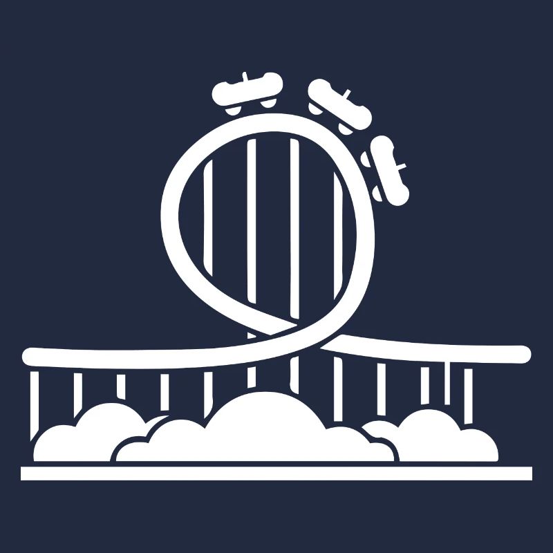 Rollercoaster Achterbahn