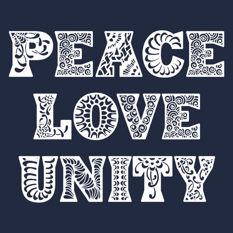 Peace love unity