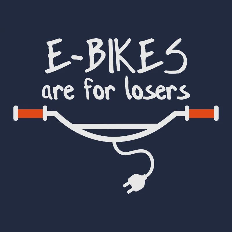 Les vélos électriques sont pour les perdants