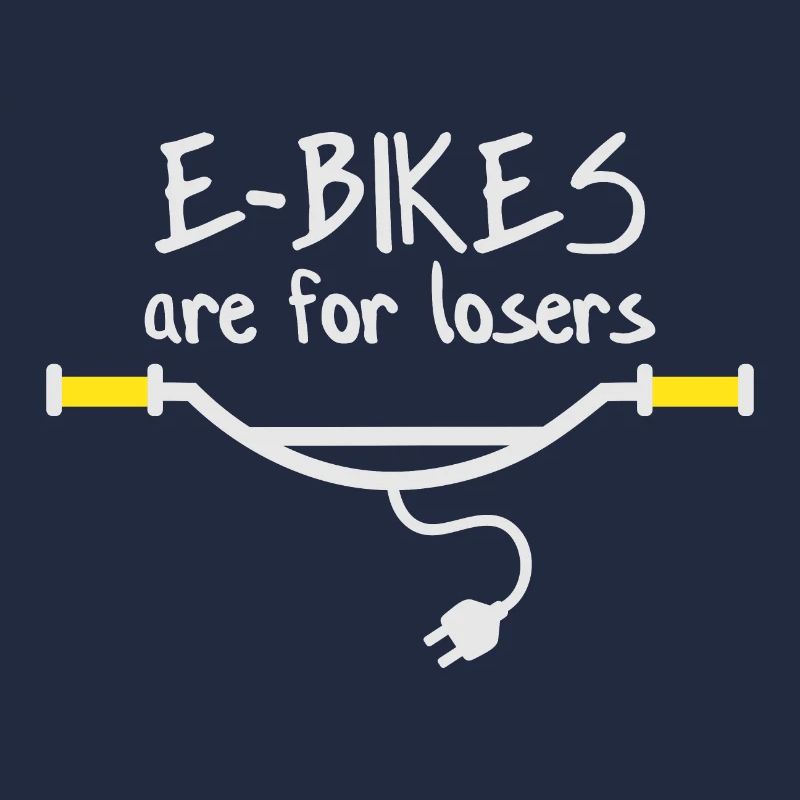 Les vélos électriques sont pour les perdants