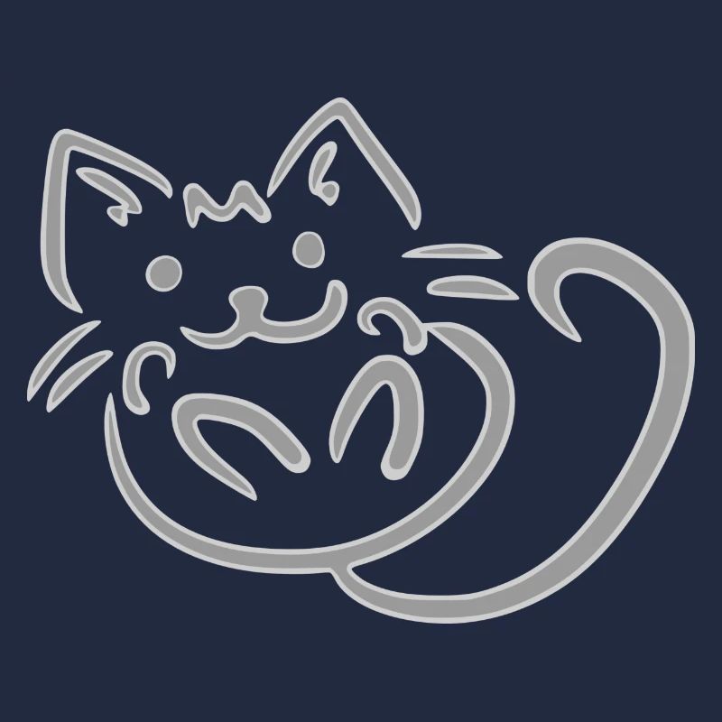 chat gris