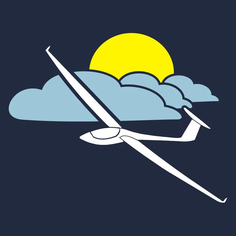gliding tshirt glider logo gliding