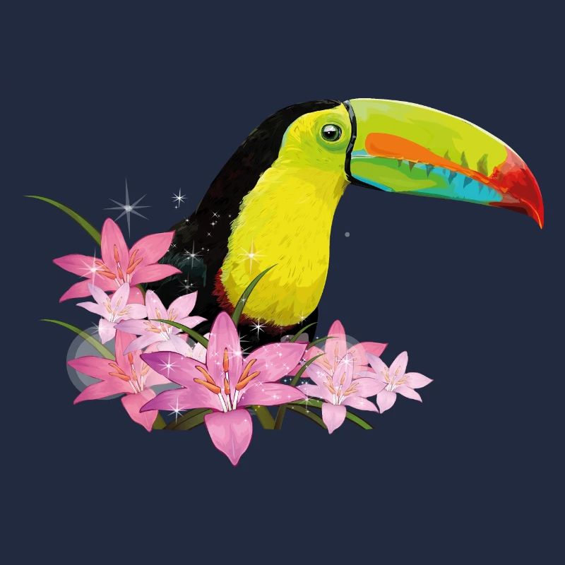Toucan à bec vert
