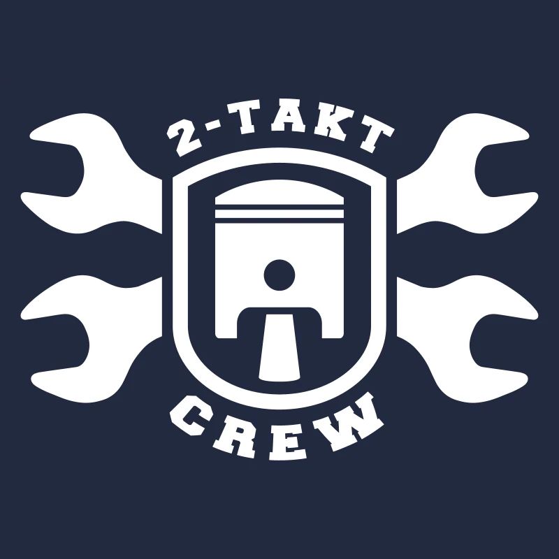 Clé à piston pour cyclomoteur DDR 2 temps