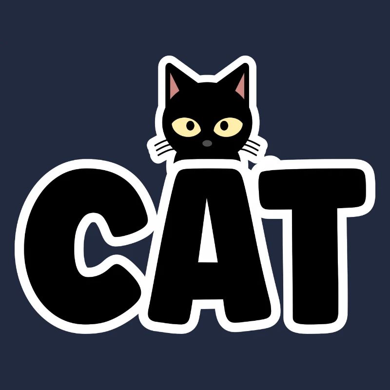 Mignon Chat Motif Chat Chat Gueule de Bois