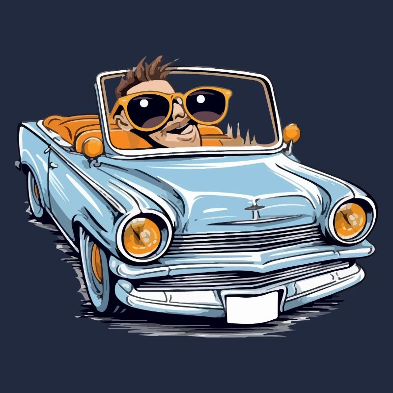Marc en cabriolet