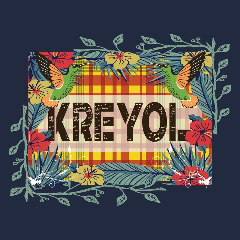 Schöne Geschenkidee KREYOL ODER KREOLISCHE Madras