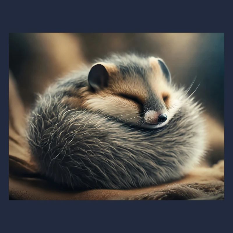 Animaux mignons en hibernation – loir