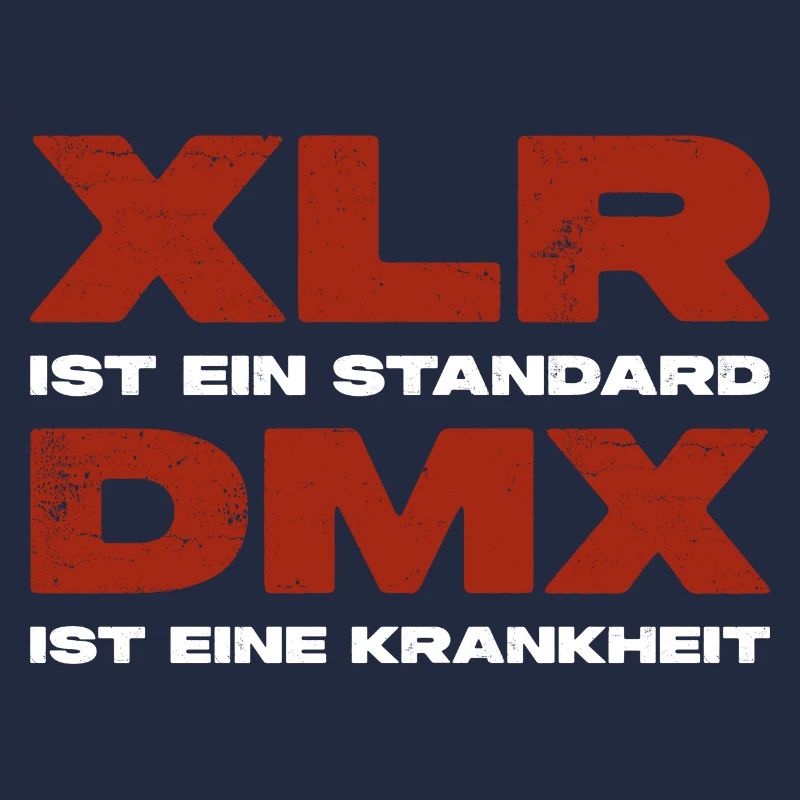 XLR vs DMX. Tontechniker versus Lichttechniker.