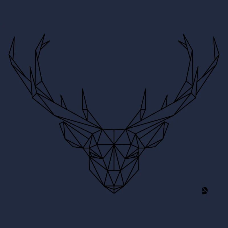 AD Geometric Deer