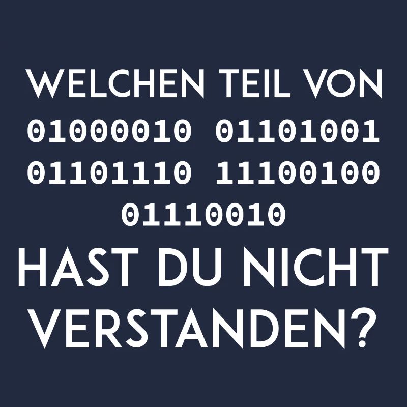 Nerd binary funny gift geek programmer