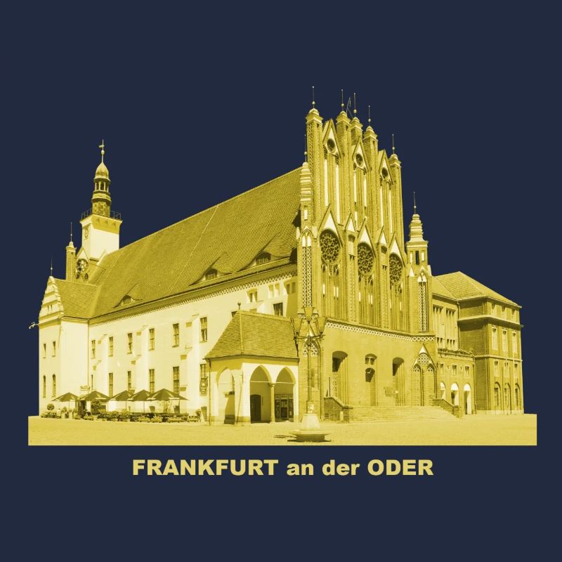 Frankfurt Oder Rathaus Brandenburg Gotik